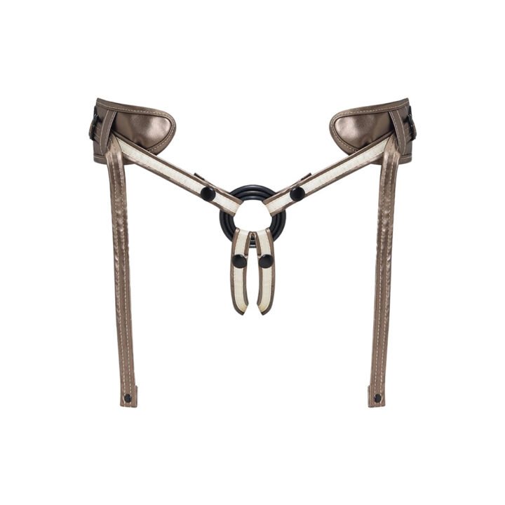 Strap-On-Me Leatherette Harness Desirous