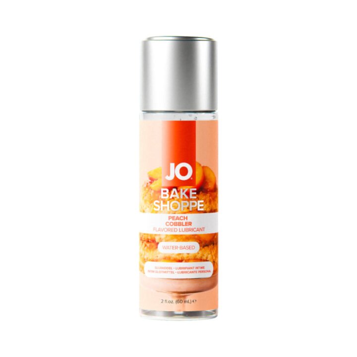 JO Bake Shoppe Peach Cobbler Flavored Water-Based Lubricant 2 oz.