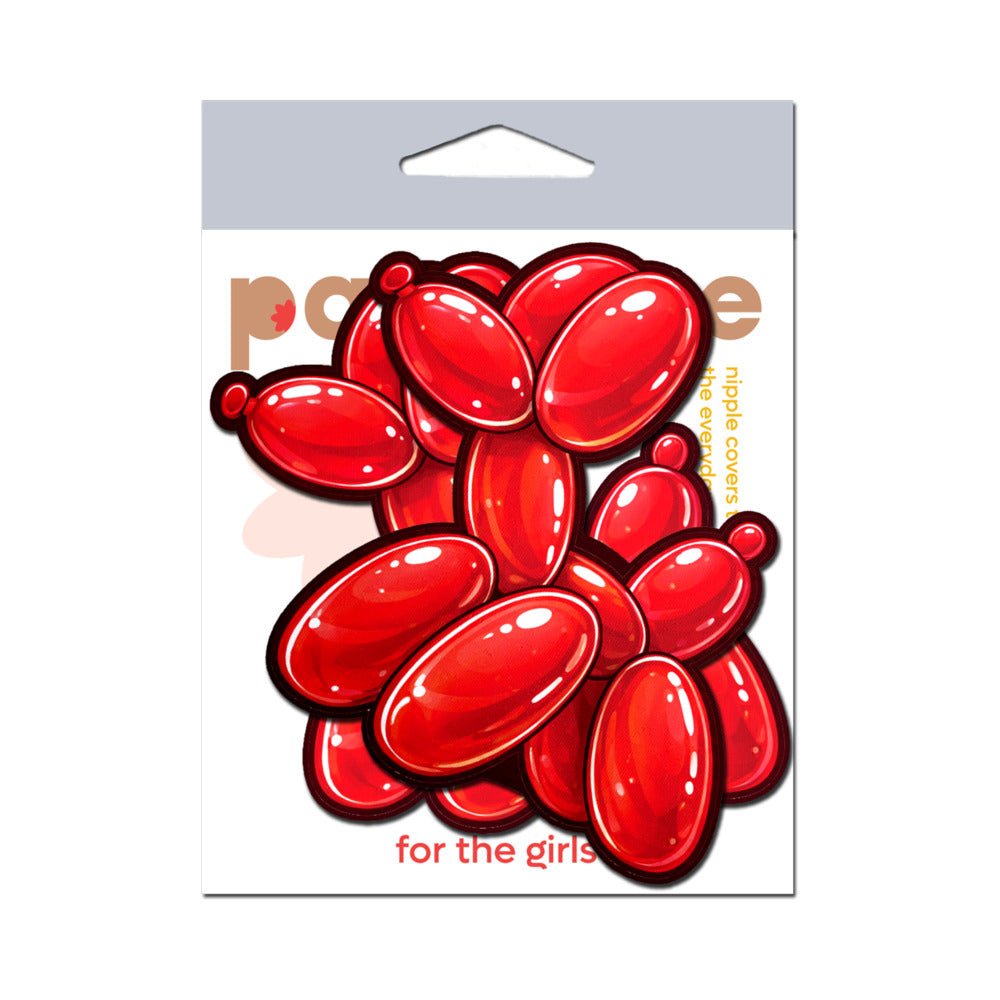Pastease Red Balloon Animal Breast Pasties - Image 4