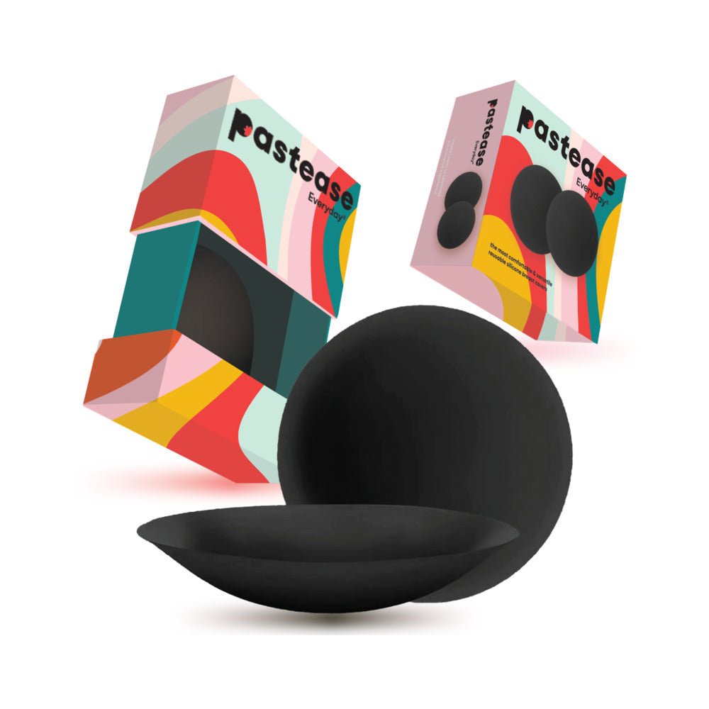 Pastease Everyday Resuable Silicone Breast Covers with Travel Box Large D+ Cup - Image 2