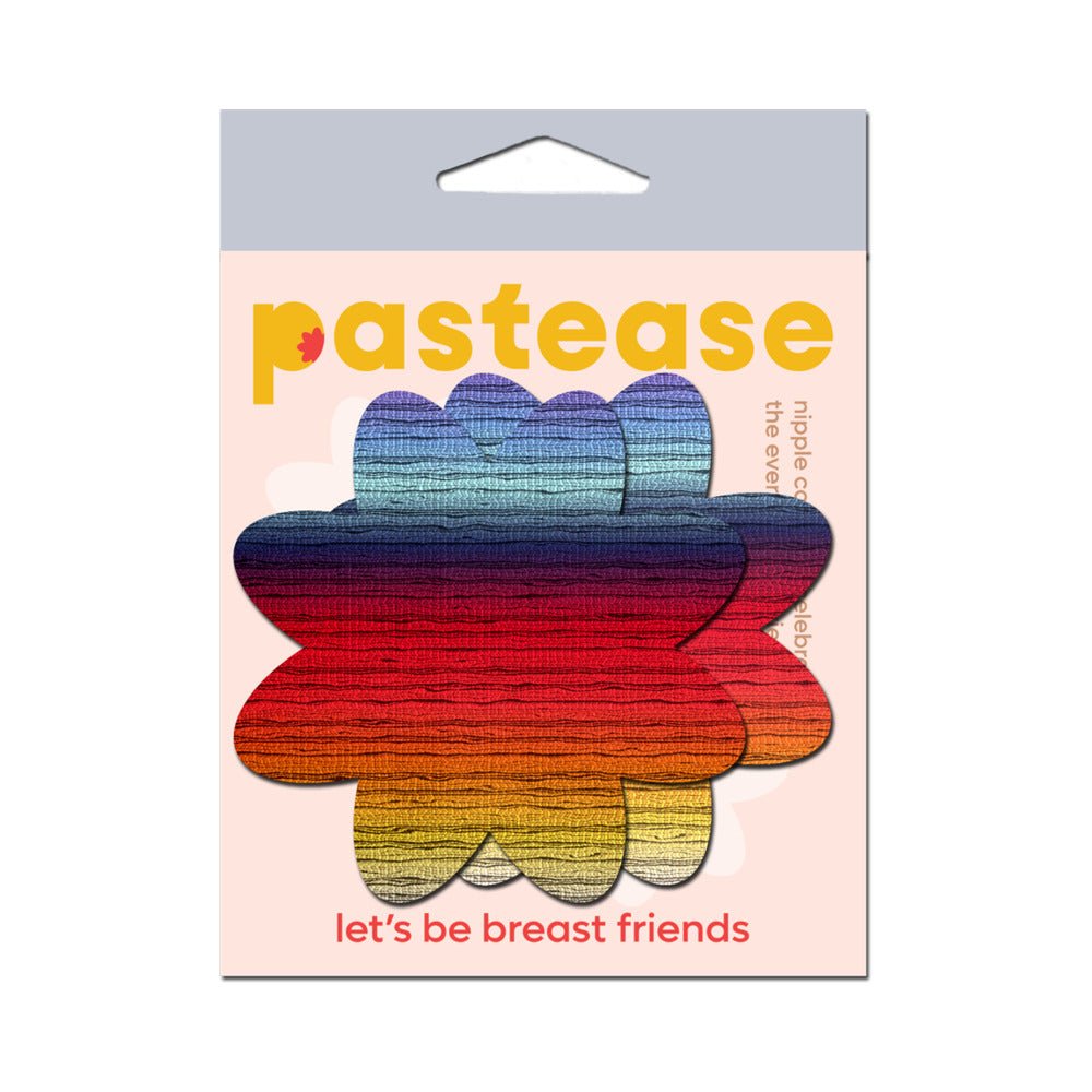 Pastease Retro Horizon Color Petal Breast Pasties - Image 4