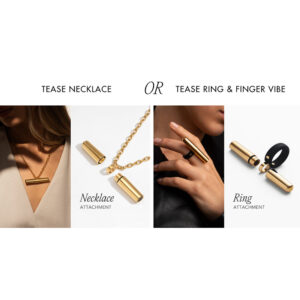 Alternative view of Crave Tease Collection (Necklace + Ring) Gold