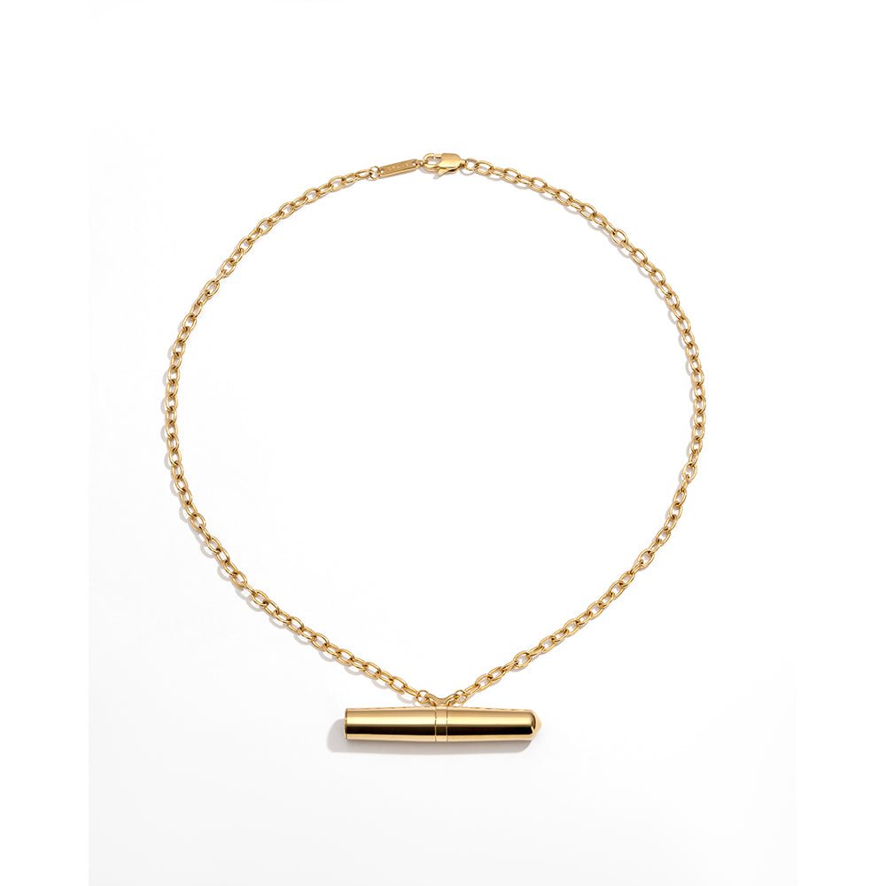 Crave Tease Collection (Necklace + Ring) Gold - Image 8