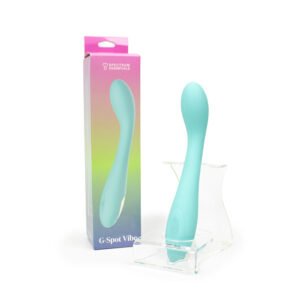 Spectrum Essentials Rechargeable Silicone G-Spot Vibrator Blue